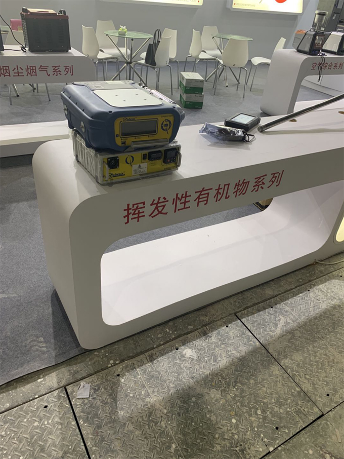 2019PF-300便攜式甲烷、總烴和非甲烷總烴測試儀展會現場