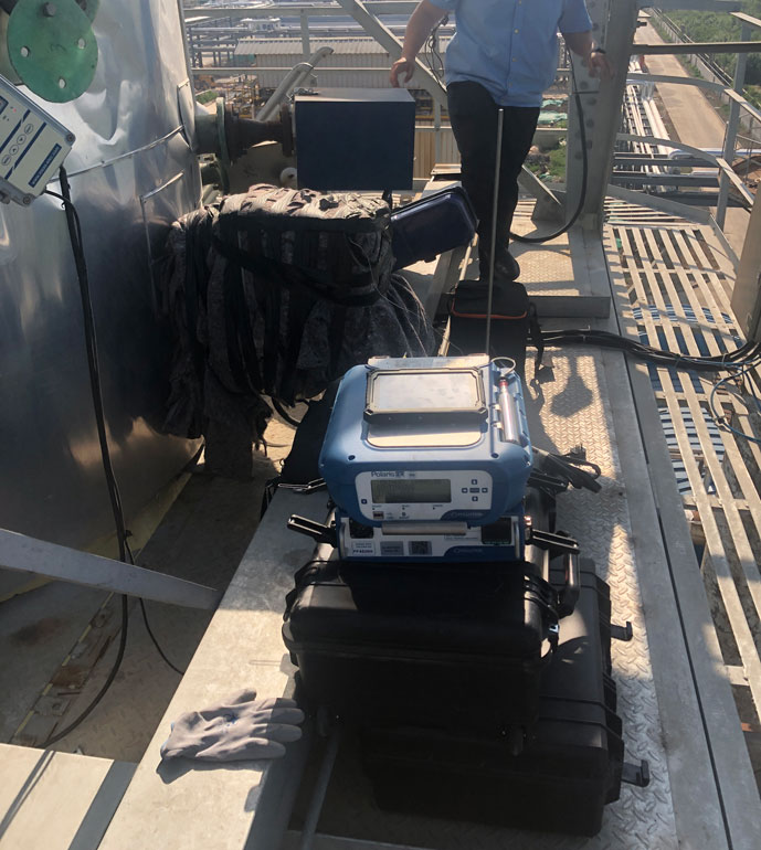 山東濱州陽信縣生態(tài)環(huán)境監(jiān)測(cè)站擴(kuò)項(xiàng)現(xiàn)場(chǎng)測(cè)試論證