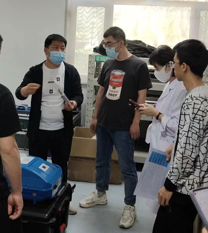 寧東生態環境監測站PF-300驗收培訓