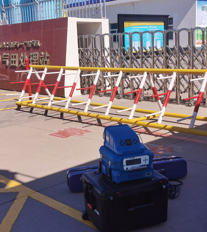 華北油氣分公司采氣一廠現(xiàn)場測試