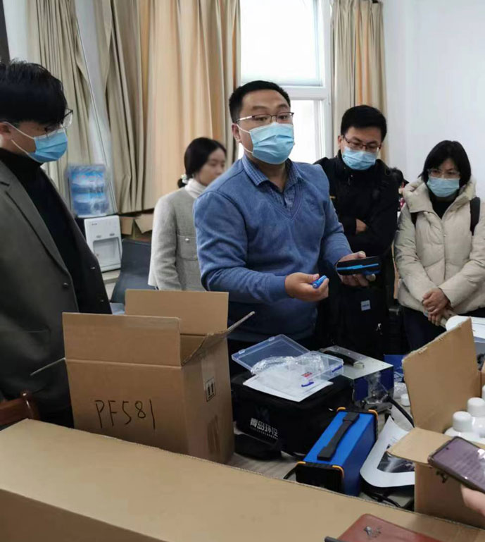 淄博市生態環境局PF-300交付驗收